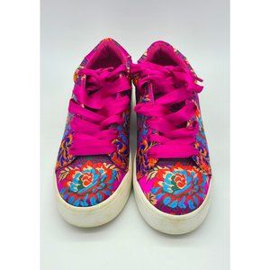 Steve Madden Brody Embroidered Platform Sneakers